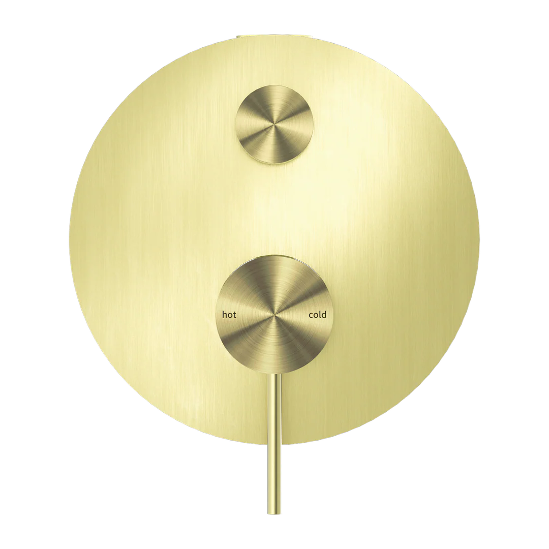 Nero Mecca Shower Mixer With Diverter Brushed Gold - Image 4
