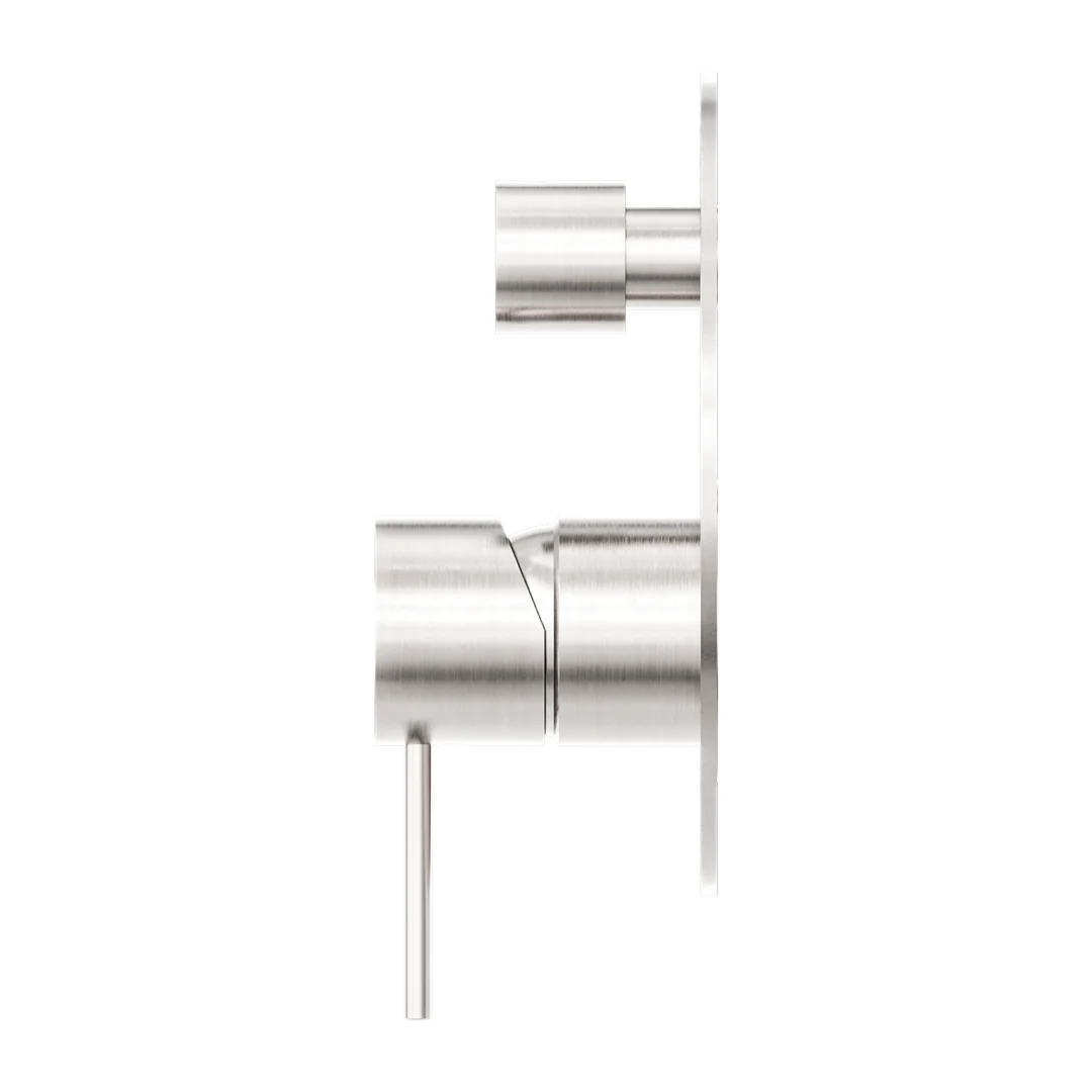Nero Mecca Shower Mixer With Diverter Brushed Nickel - Image 6