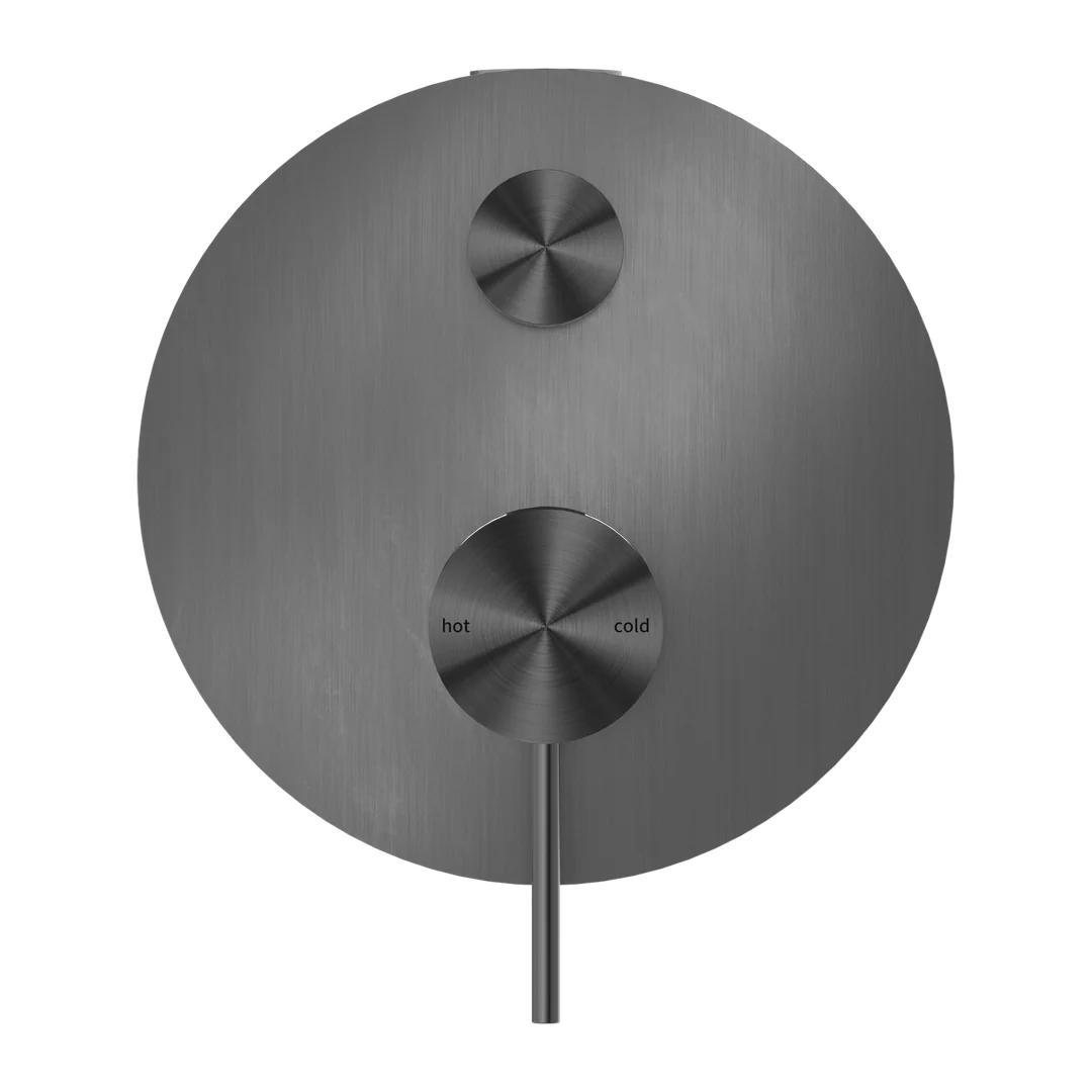 Nero Mecca Shower Mixer With Diverter Gun Metal - Image 4