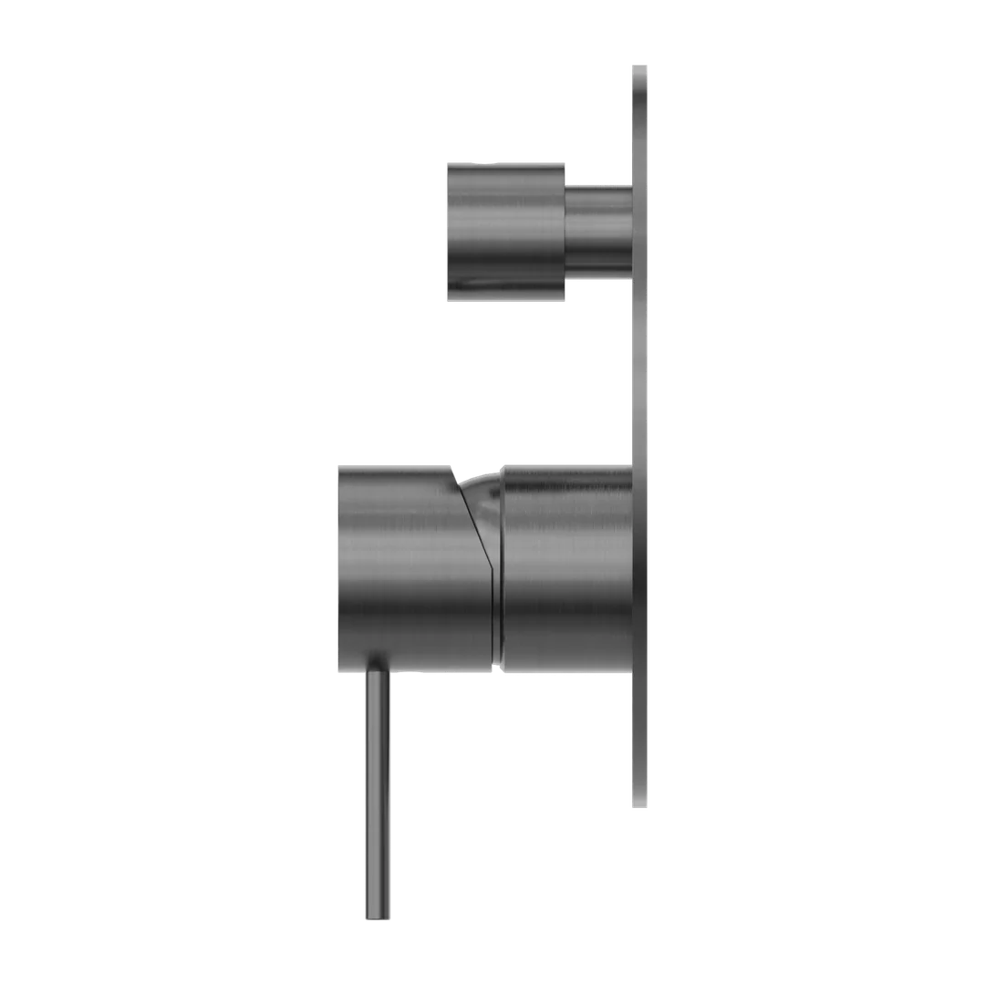 Nero Mecca Shower Mixer With Diverter Gun Metal - Image 6