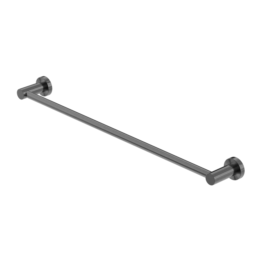 Nero Mecca Single Towel Rail 600Mm Gun Metal - Image 2