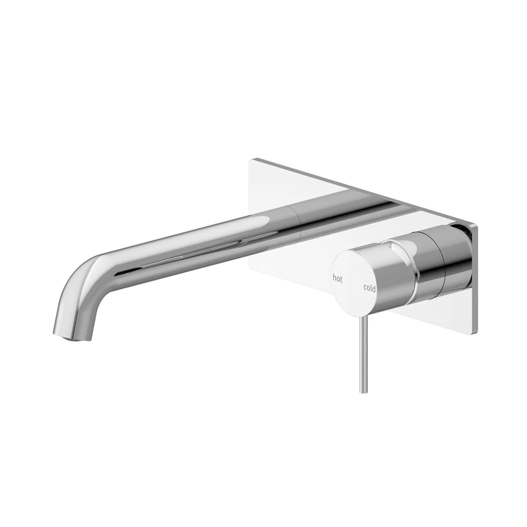 Nero Mecca Wall Basin Mixer 160Mm Spout Chrome - Image 2