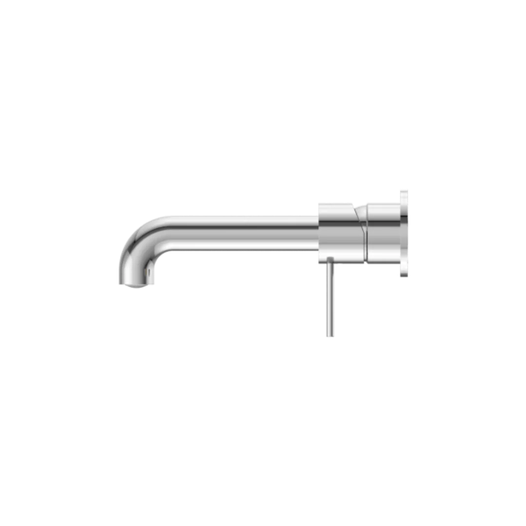 Nero Mecca Wall Basin Mixer Separate Back Plate 230Mm Spout Chrome - Image 4