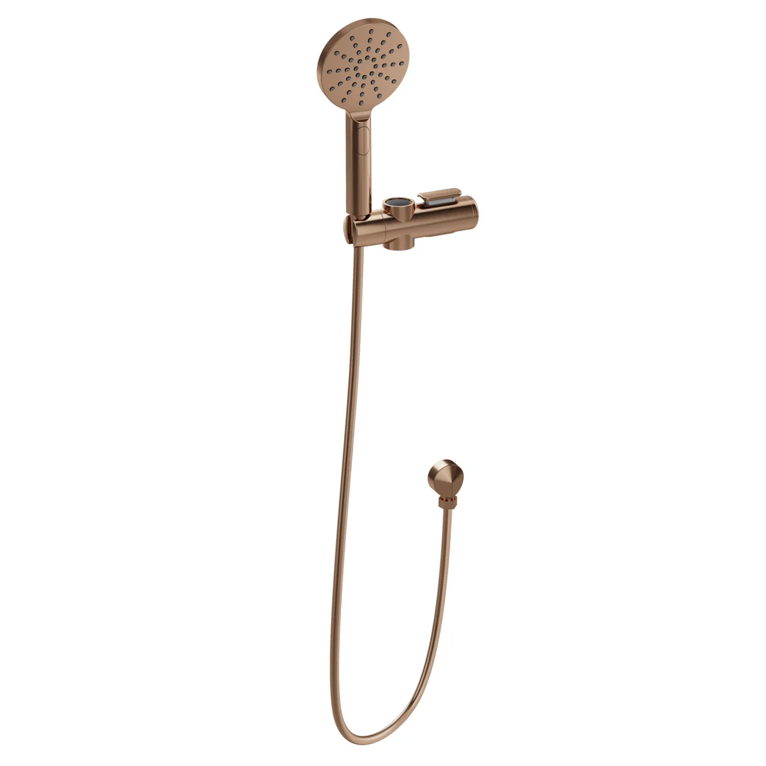 Meir Care Range Hand Shower Sliding Bracket Set Lustre Bronze Mcr-Shower-Pvdbz