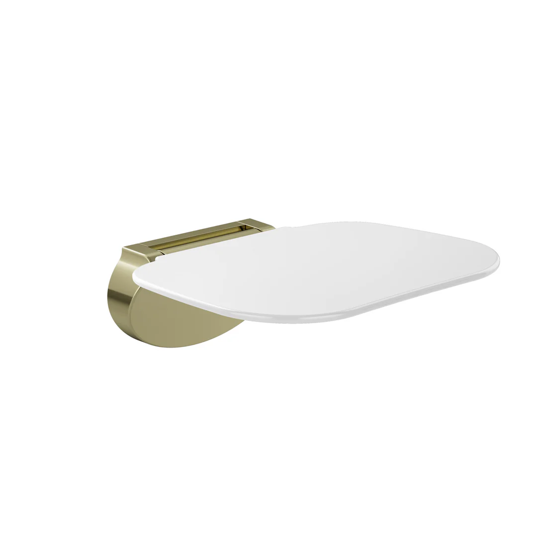 Meir Care Range Shower Seat Tiger Bronze Mcr-Seat-Pvdbb