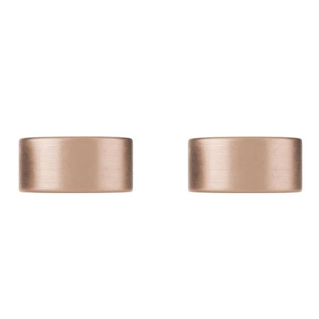 Meir Circular Wall Taps Champagne - Image 4