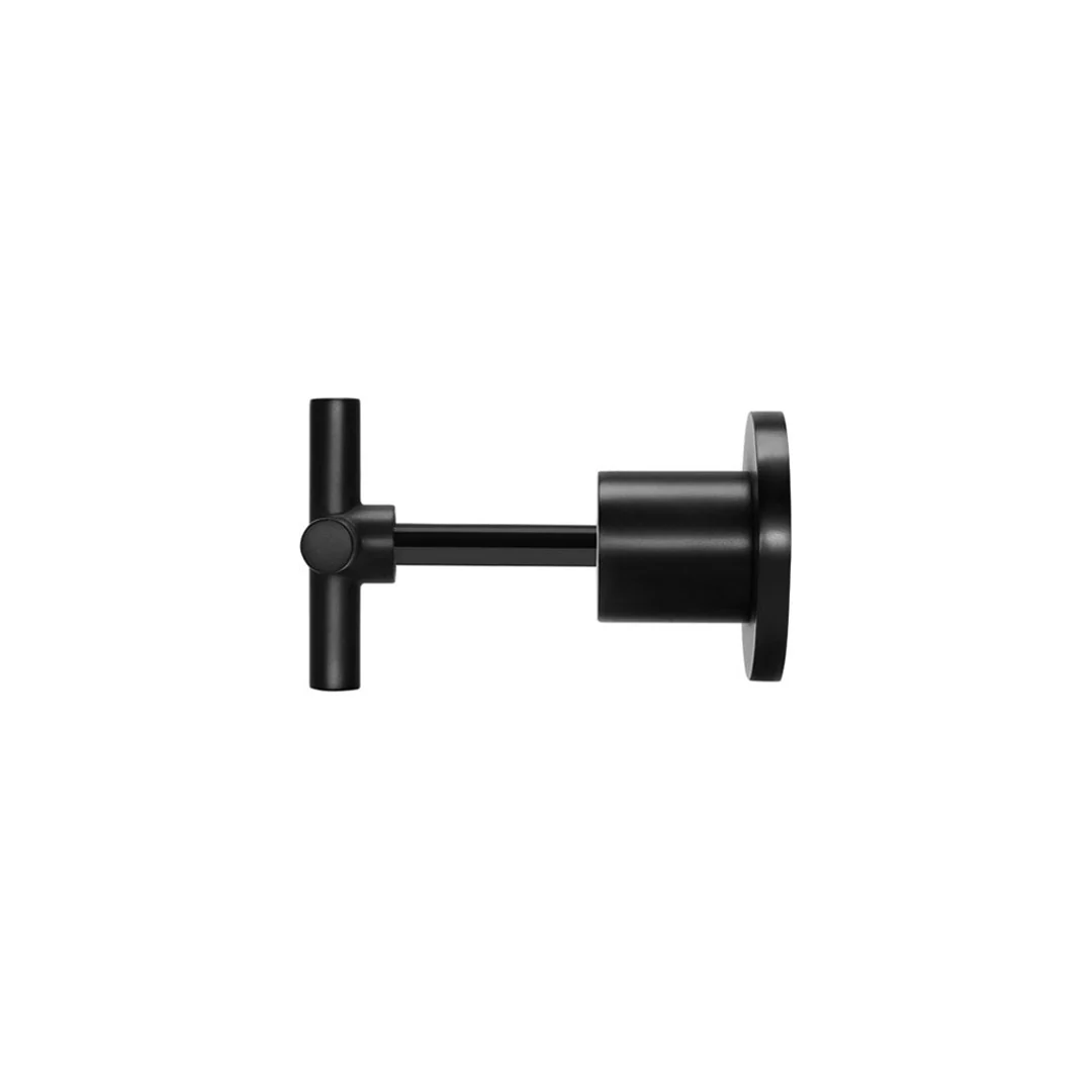 Meir Cross Handle Jumper Valve Wall Top Assemblies Matte Black Mw08Jl - Image 4
