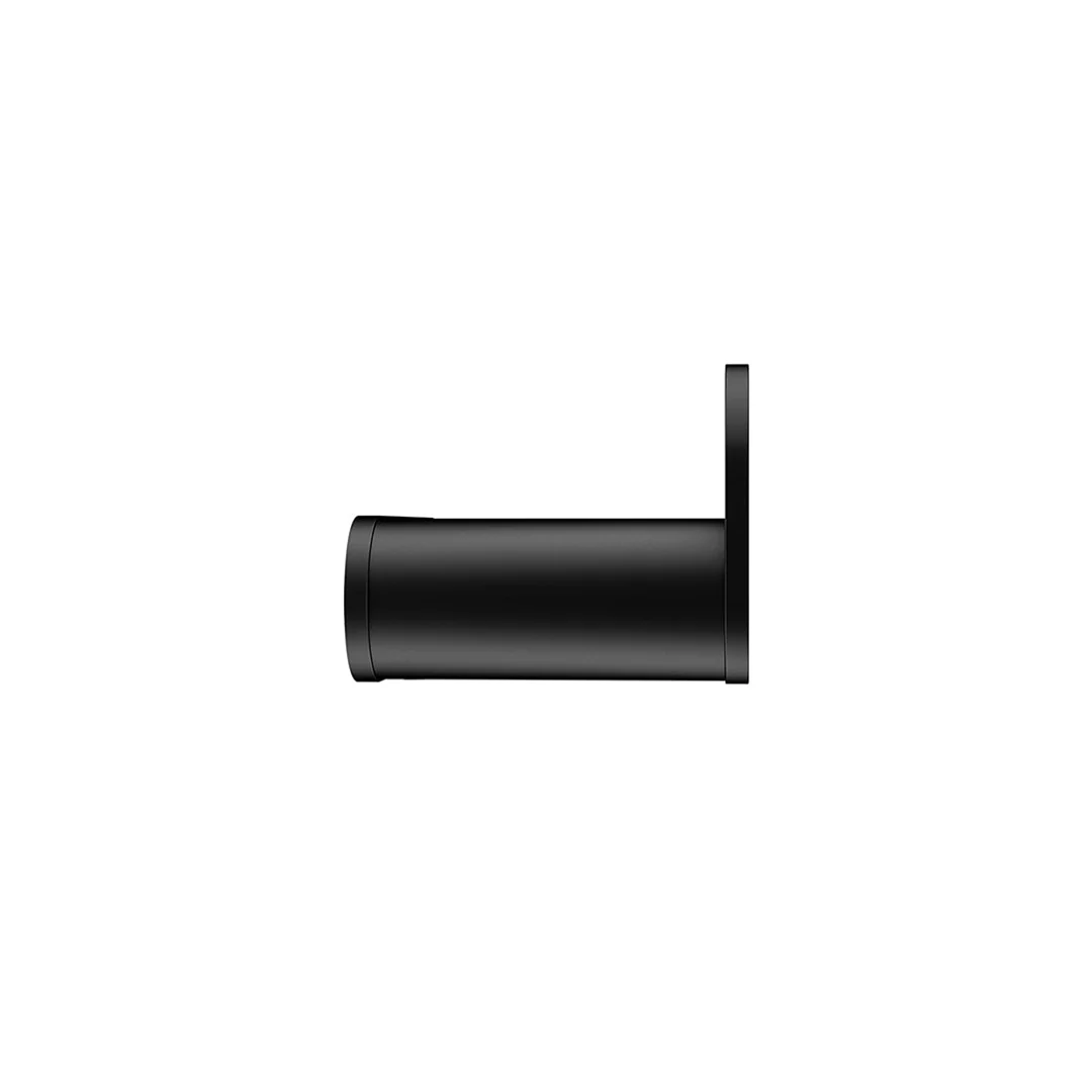 Meir Curvae Double Robe Hook Matte Black - Image 3