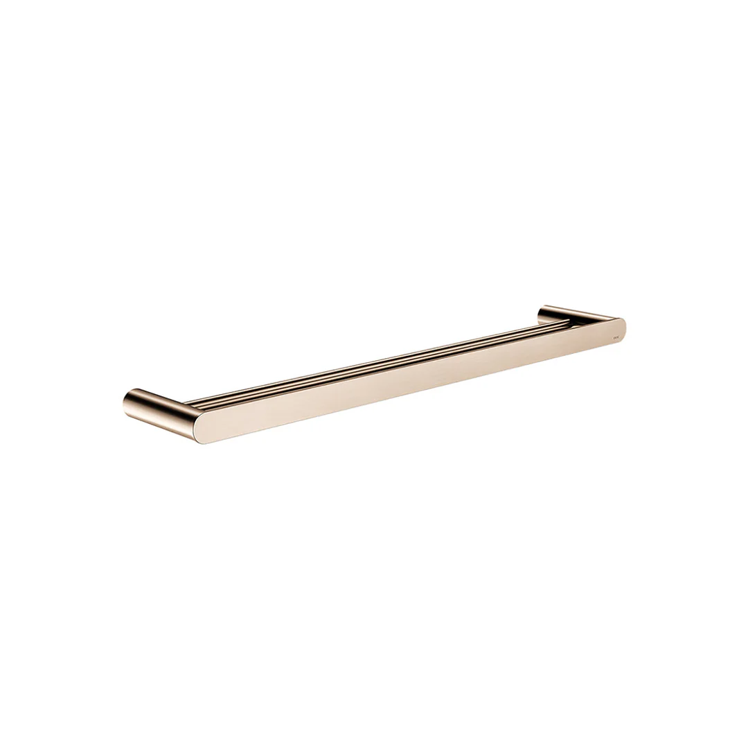 Meir Curvae Double Towel Rail 600Mm Champagne - Image 4