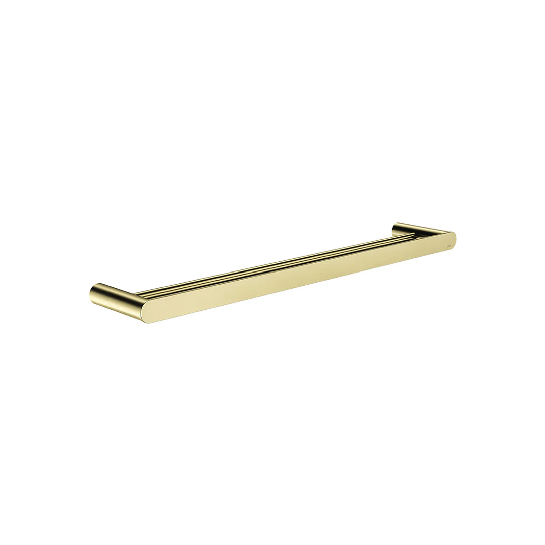 Meir Curvae Double Towel Rail 600Mm Tiger Bronze - Image 4