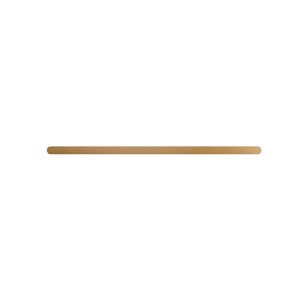Meir Curvae Double Towel Rail 800Mm Lustre Bronze - Image 2