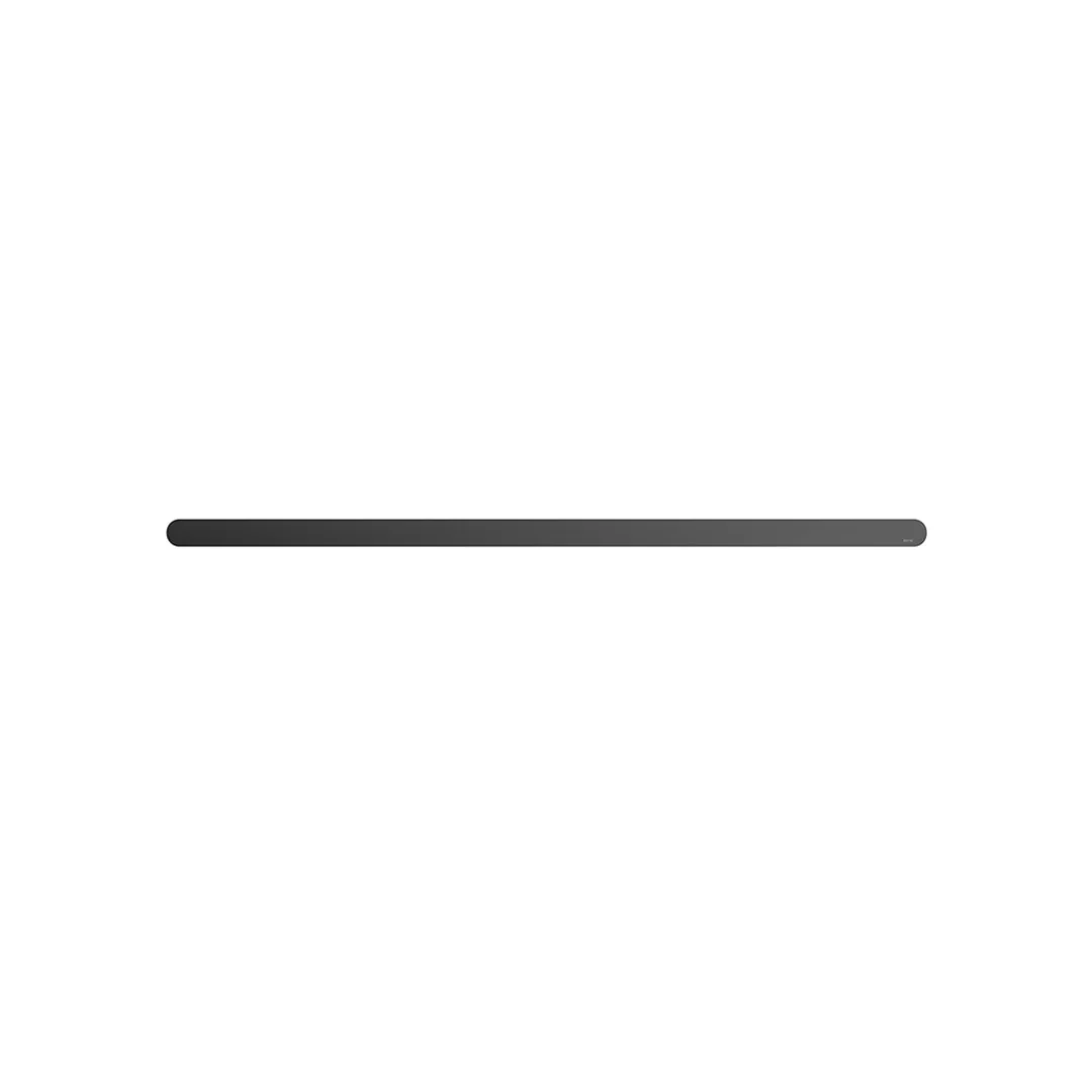 Meir Curvae Double Towel Rail 800Mm Matte Black - Image 2