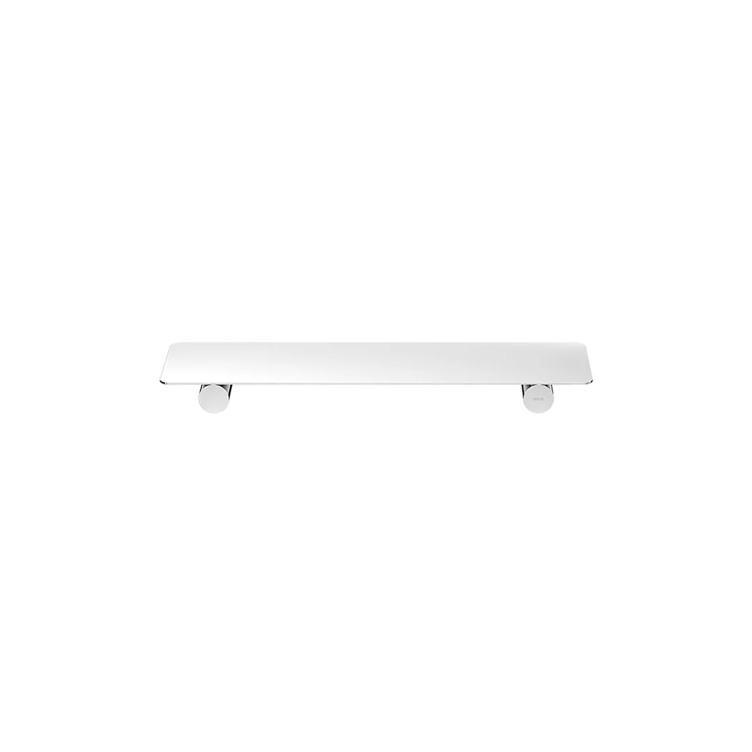 Meir Curvae Shower Shelf 400Mm Champagne