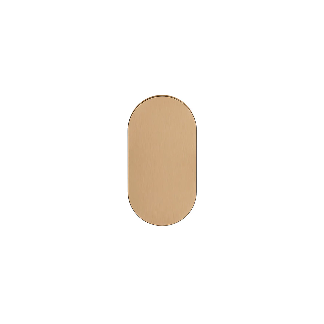 Meir Curvae Single Robe Hook Lustre Bronze