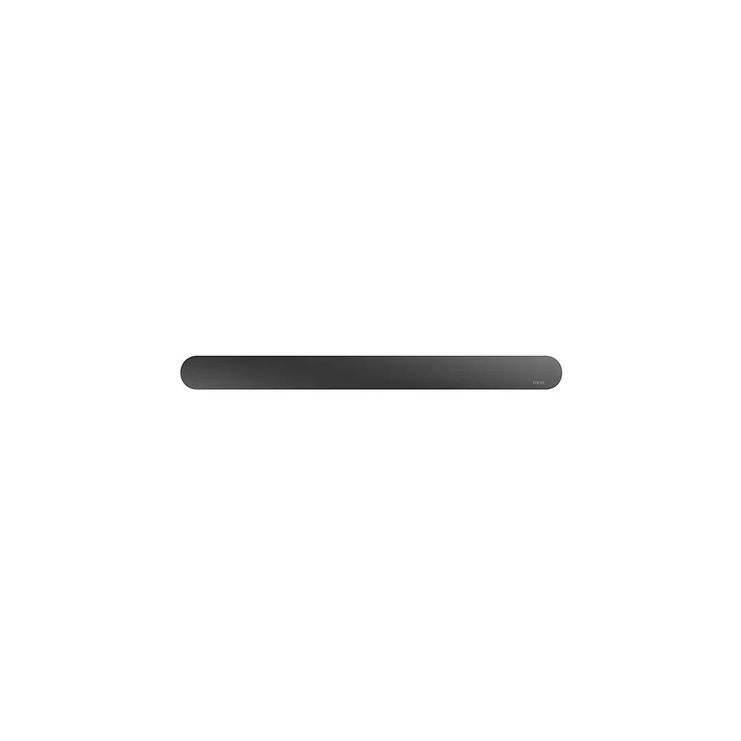 Meir Curvae Single Towel Rail 300Mm Matte Black