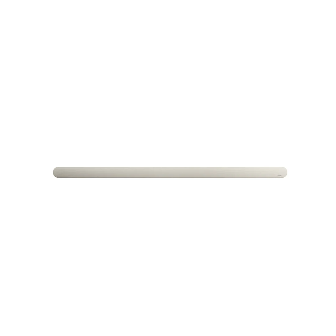 Meir Curvae Single Towel Rail 600Mm Brushed Nickel - Image 3