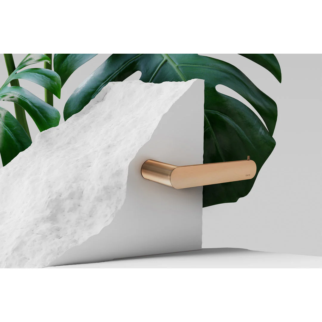 Meir Curvae Toilet Roll Holder Lustre Bronze - Image 5