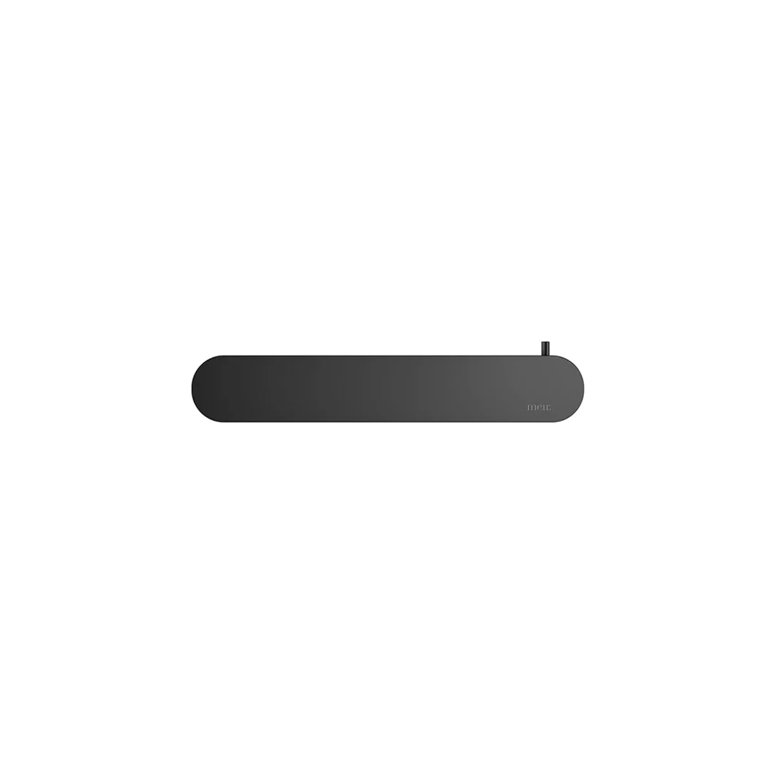 Meir Curvae Toilet Roll Holder Matte Black