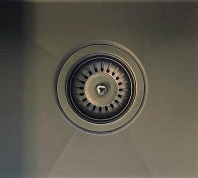 Meir Double Bowl Pvd Kitchen Sink 670mm - Brushed Gun Metal - Image 7