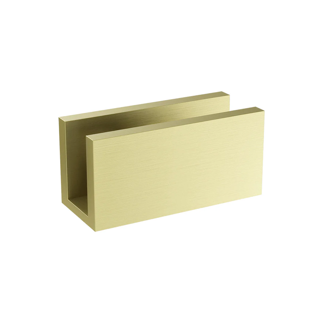 Meir Glass Fixing U Bracket Tiger Bronze - Image 3