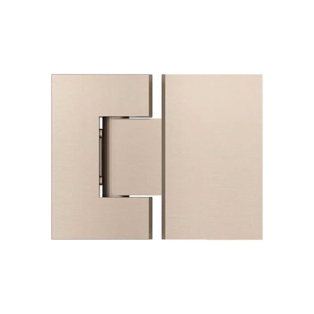 Meir Glass To Glass Shower Door Hinge Champagne