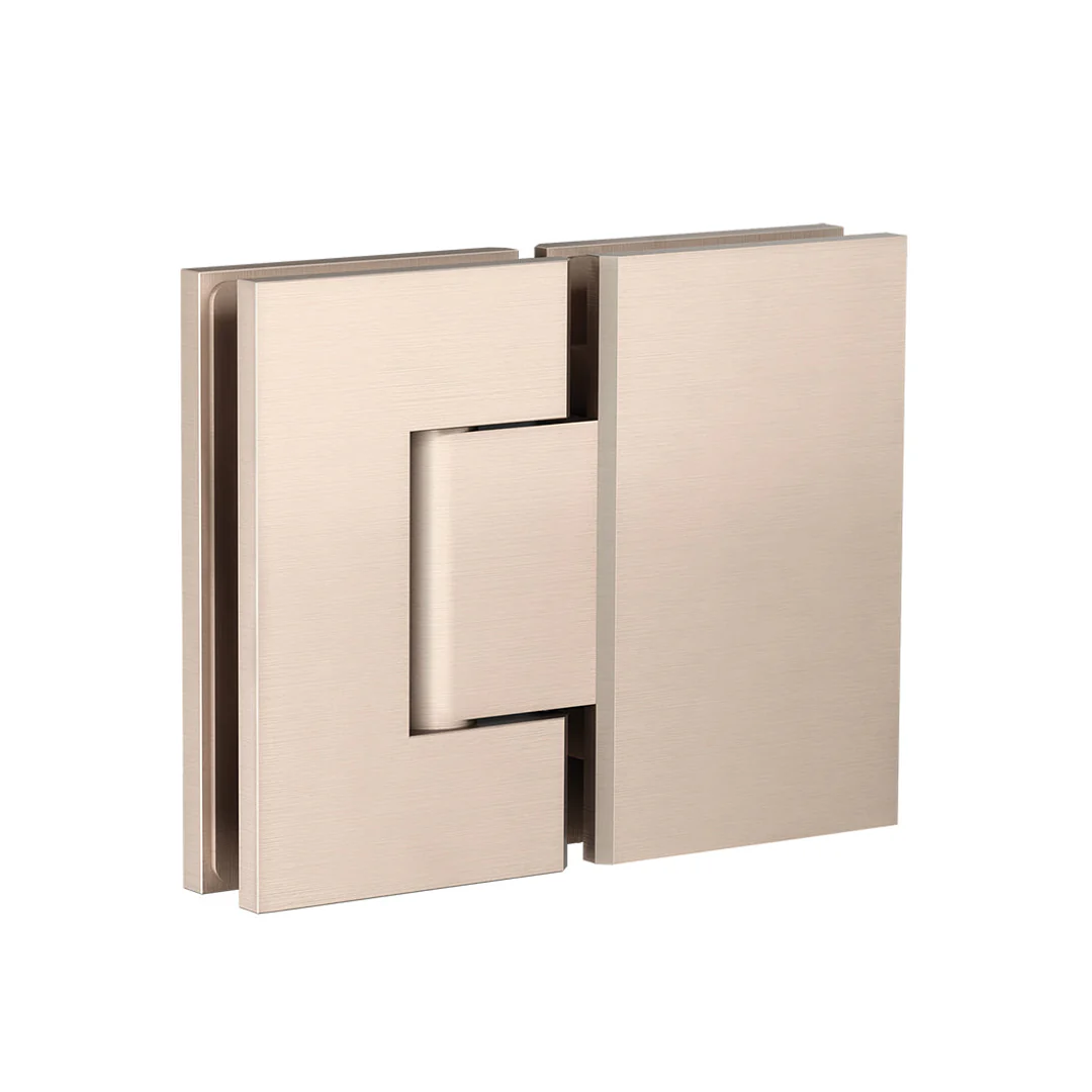 Meir Glass To Glass Shower Door Hinge Champagne - Image 2