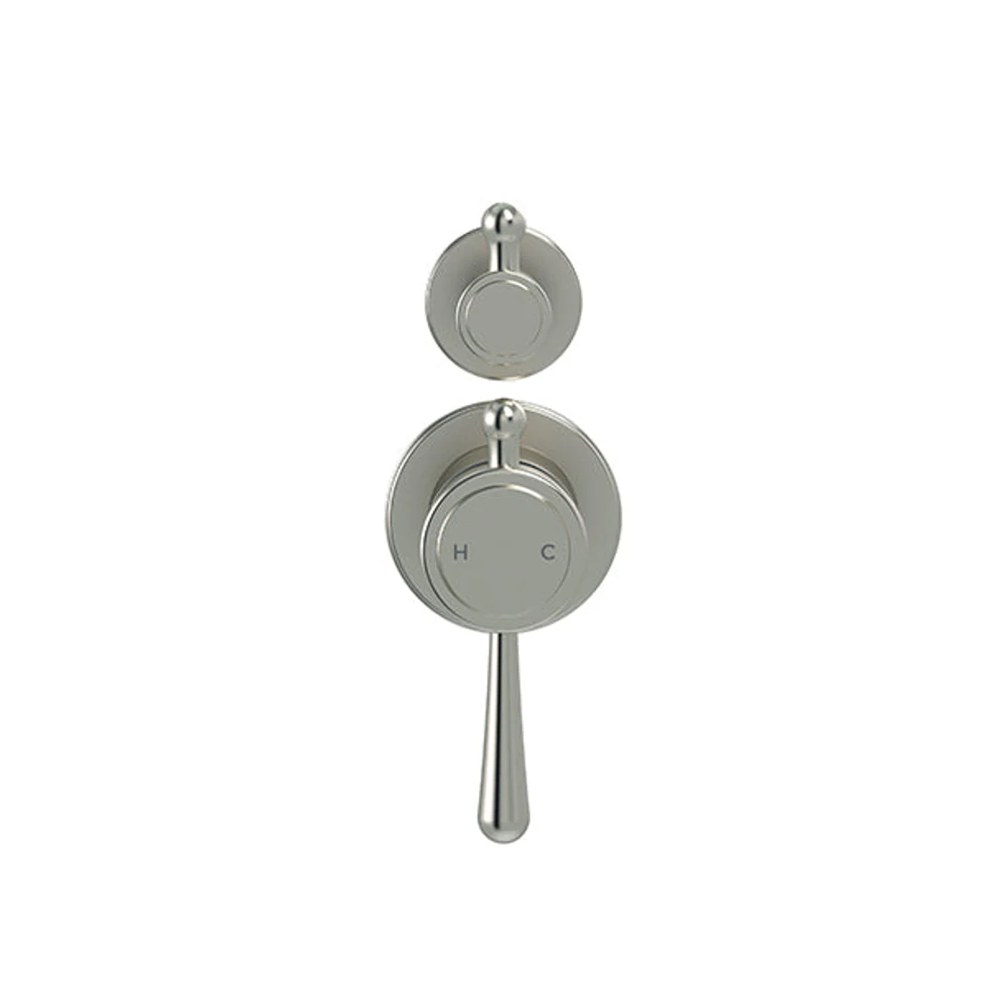 Meir Harrington Shower Divertor Mixer Finished Parts Brushed Nickel