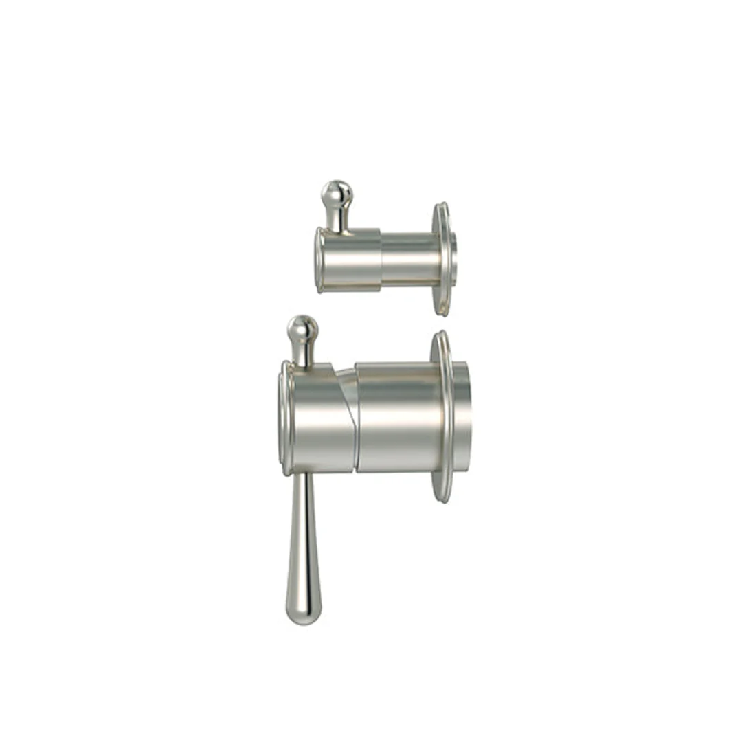 Meir Harrington Shower Divertor Mixer Finished Parts Brushed Nickel - Image 3