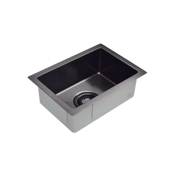 Meir Kitchen Mini Sink Single Bowl 272 X 382 - Brushed Gun Metal