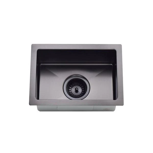 Meir Kitchen Mini Sink Single Bowl 272 X 382 - Brushed Gun Metal - Image 6