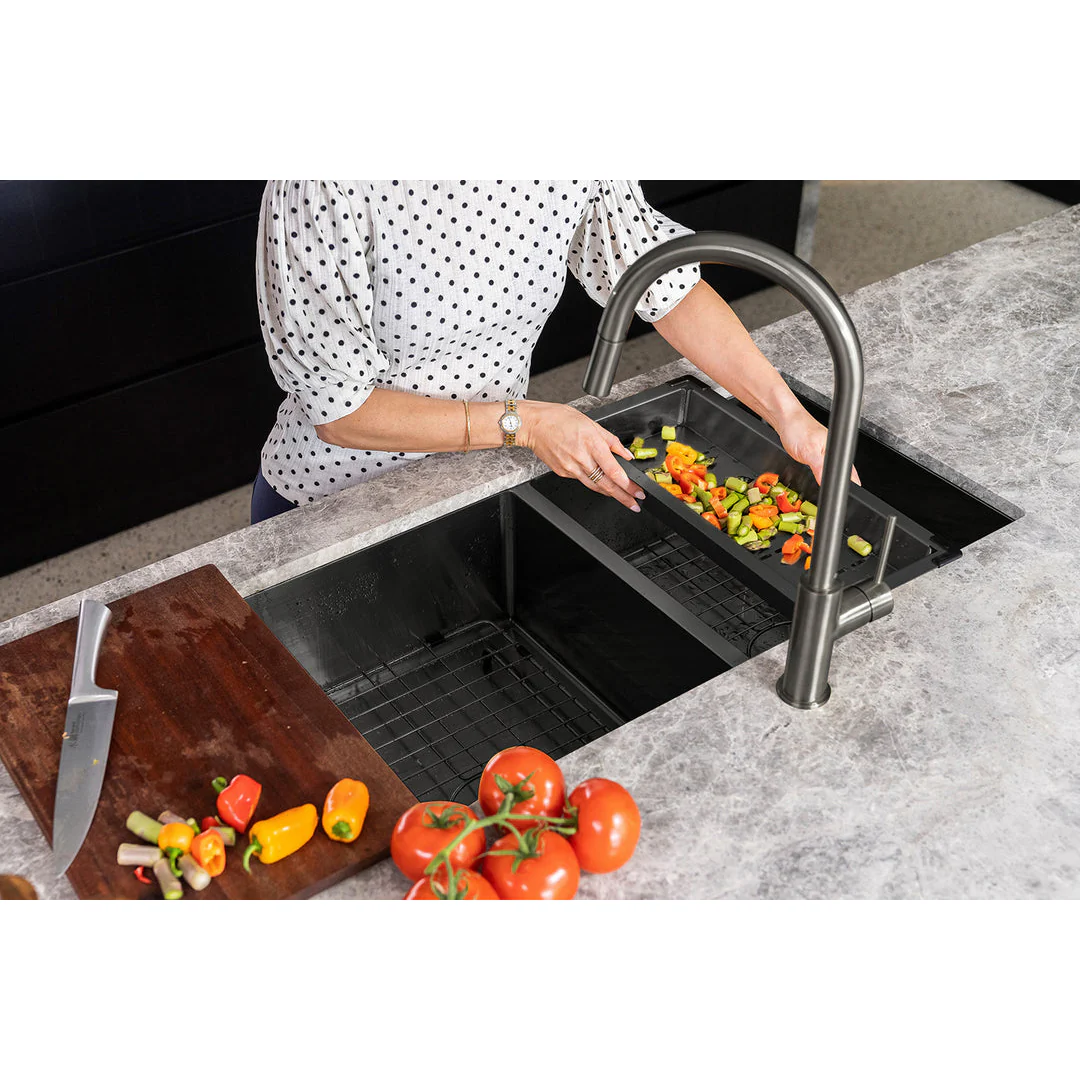 Meir Kitchen Sink Colander Shadow - Image 5