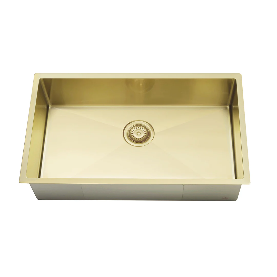 Meir Kitchen Sink Single Bowl 760 X 440 Tiger Bronze - Image 2