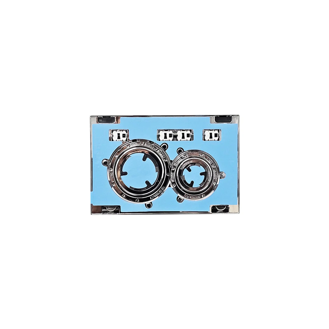 Meir Meir Sigma 21 Dual Flush Plates For Geberit Champagne - Image 4