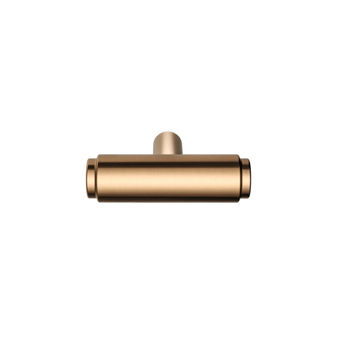 Meir Oppen T Pull Cabinet Handle (Brushed) Lustre Bronze - Image 2