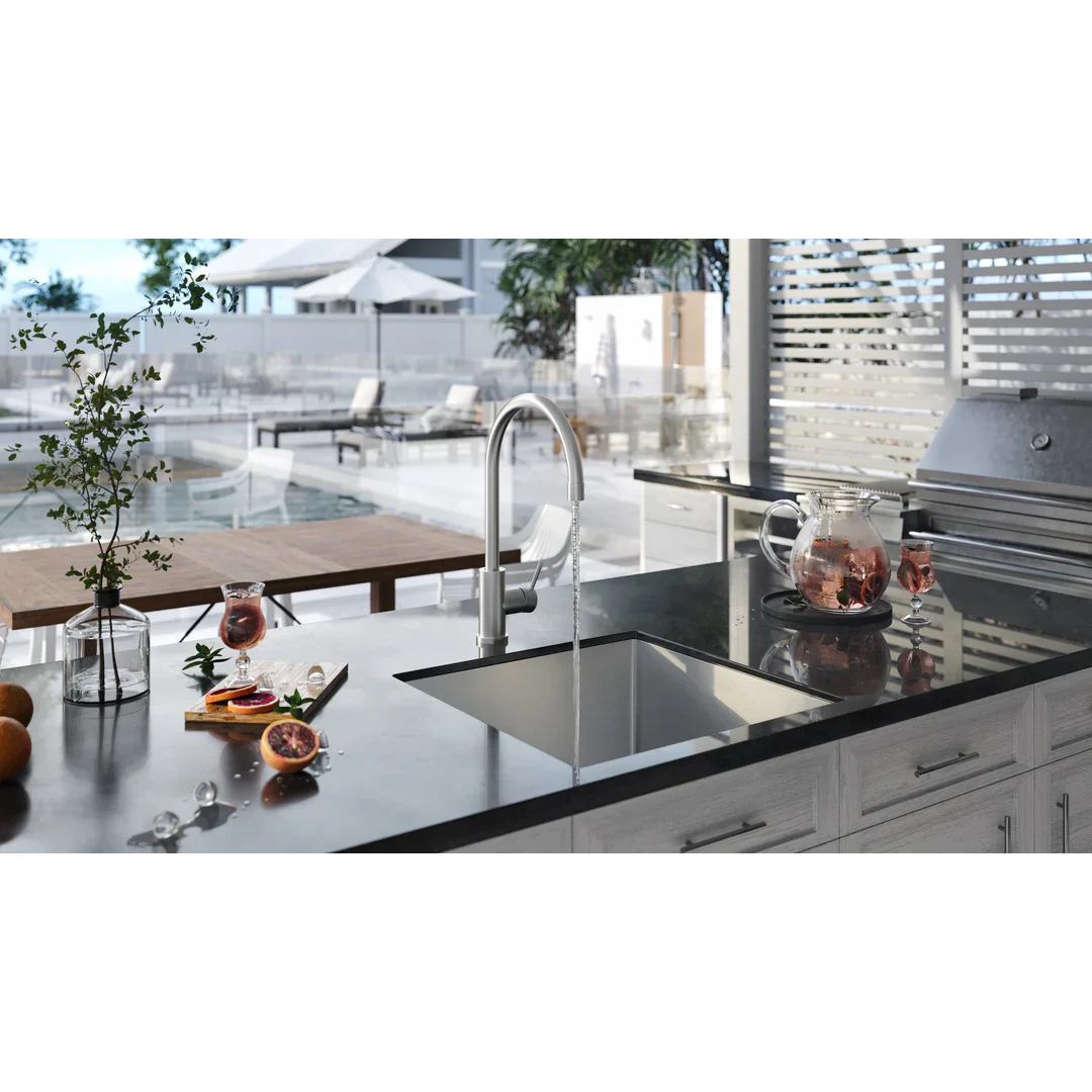 Meir Outdoor Sink Stainless Steel - Image 4