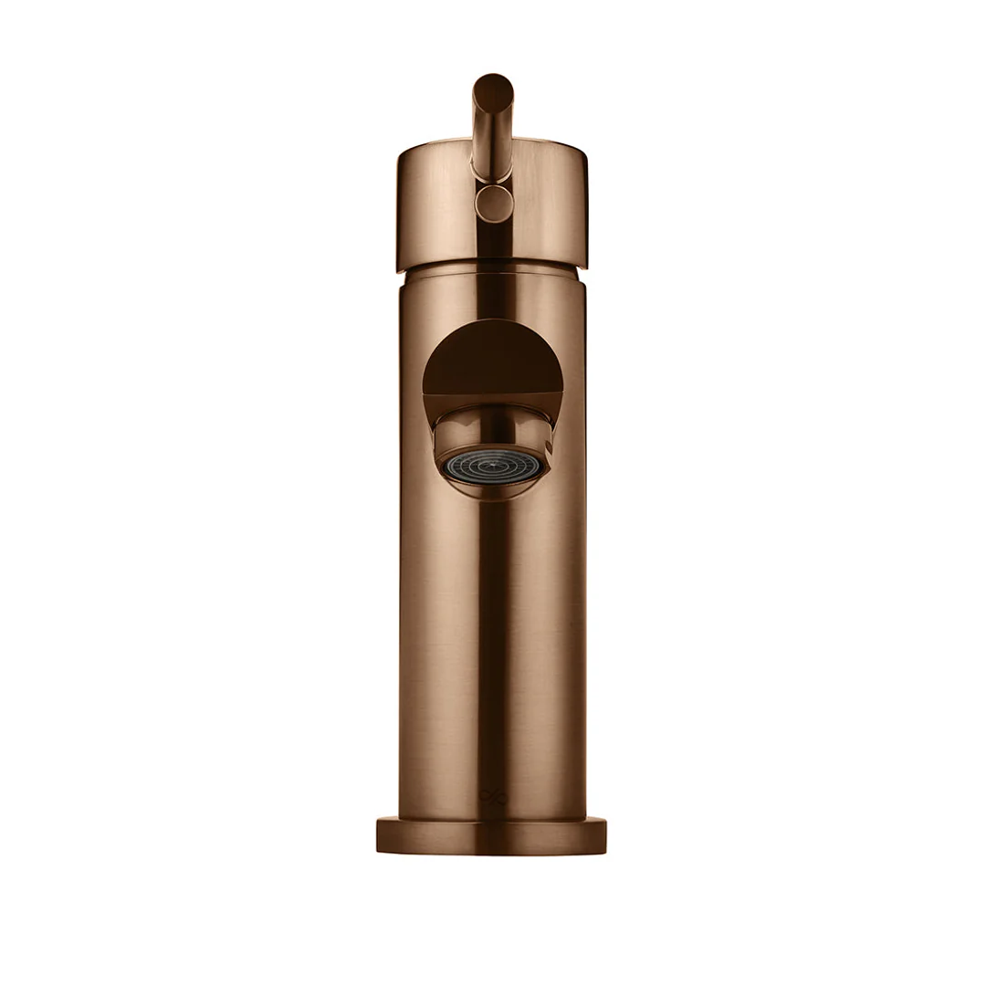 Meir Round Basin Mixer Lustre Bronze - Image 4