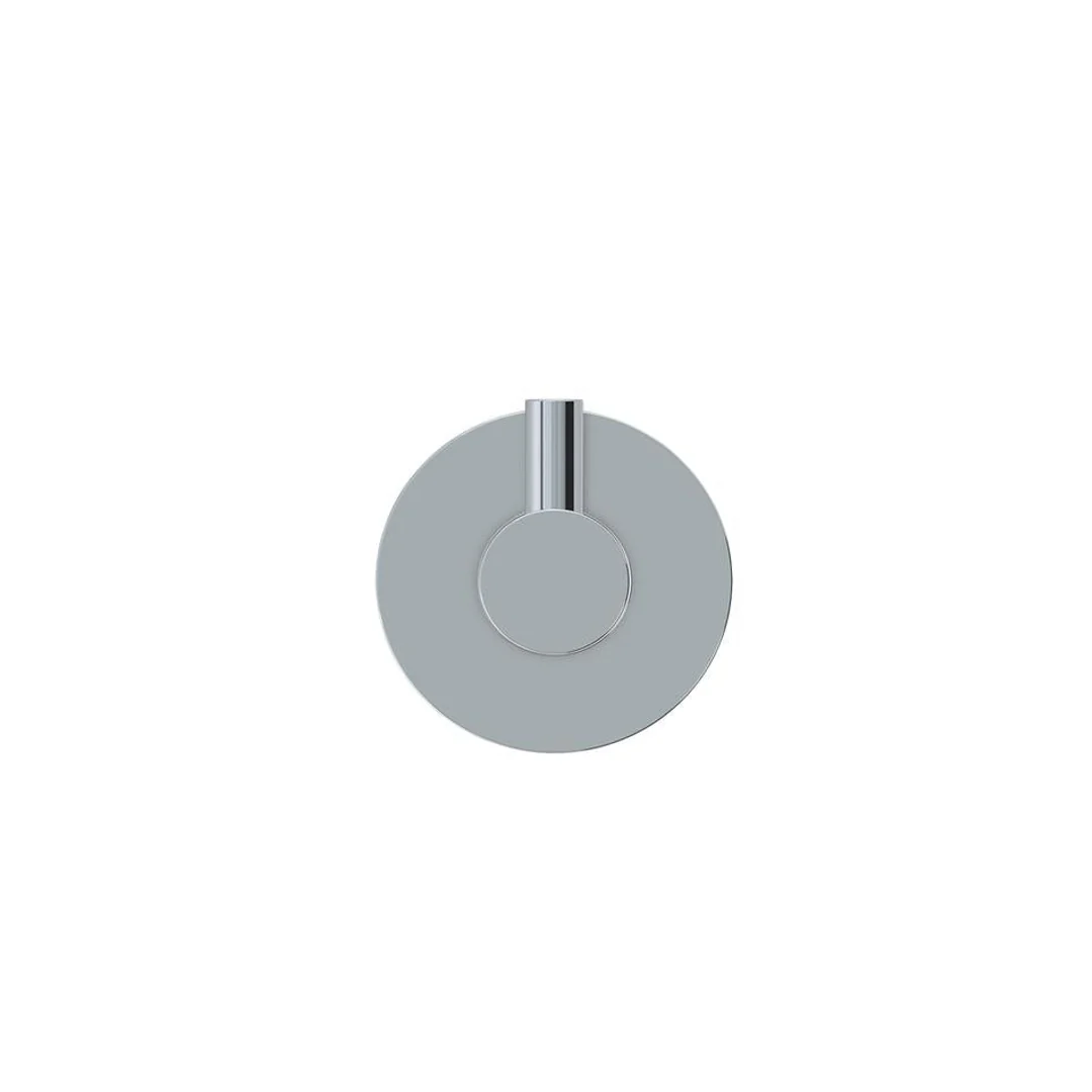 Meir Round Chrome Robe Hook - Image 4