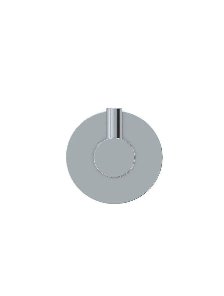 Meir Round Chrome Robe Hook - Image 7