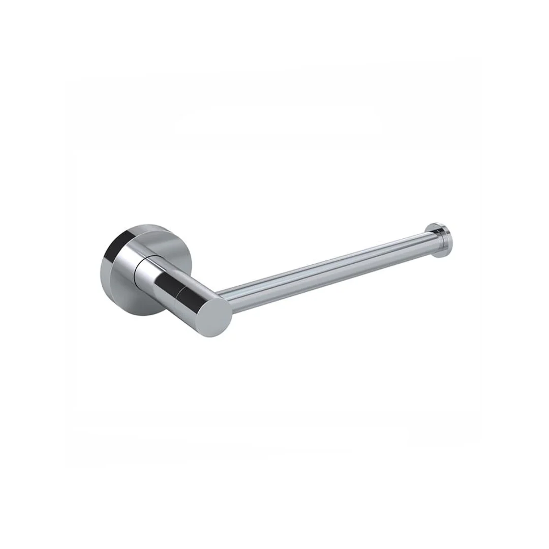 Meir Round Toilet Roll Holder Polished Chrome - Image 2