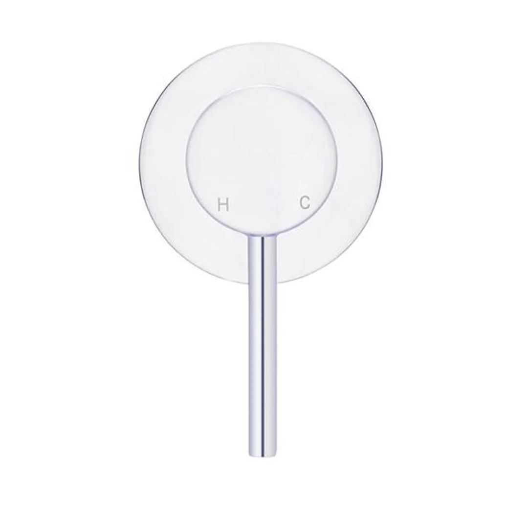 Meir Round Chrome Wall Mixer - Image 3
