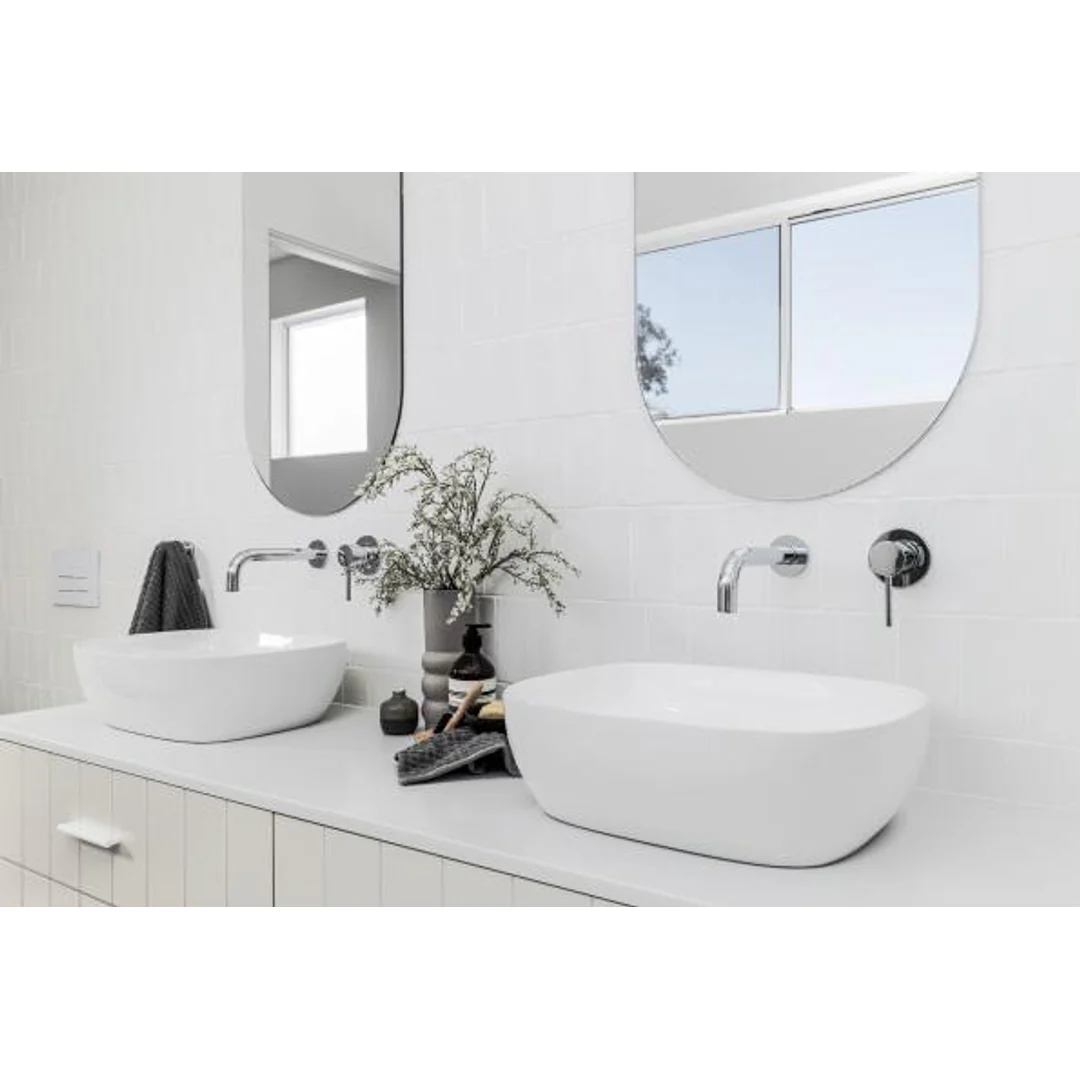 Meir Round Chrome Wall Mixer - Image 6