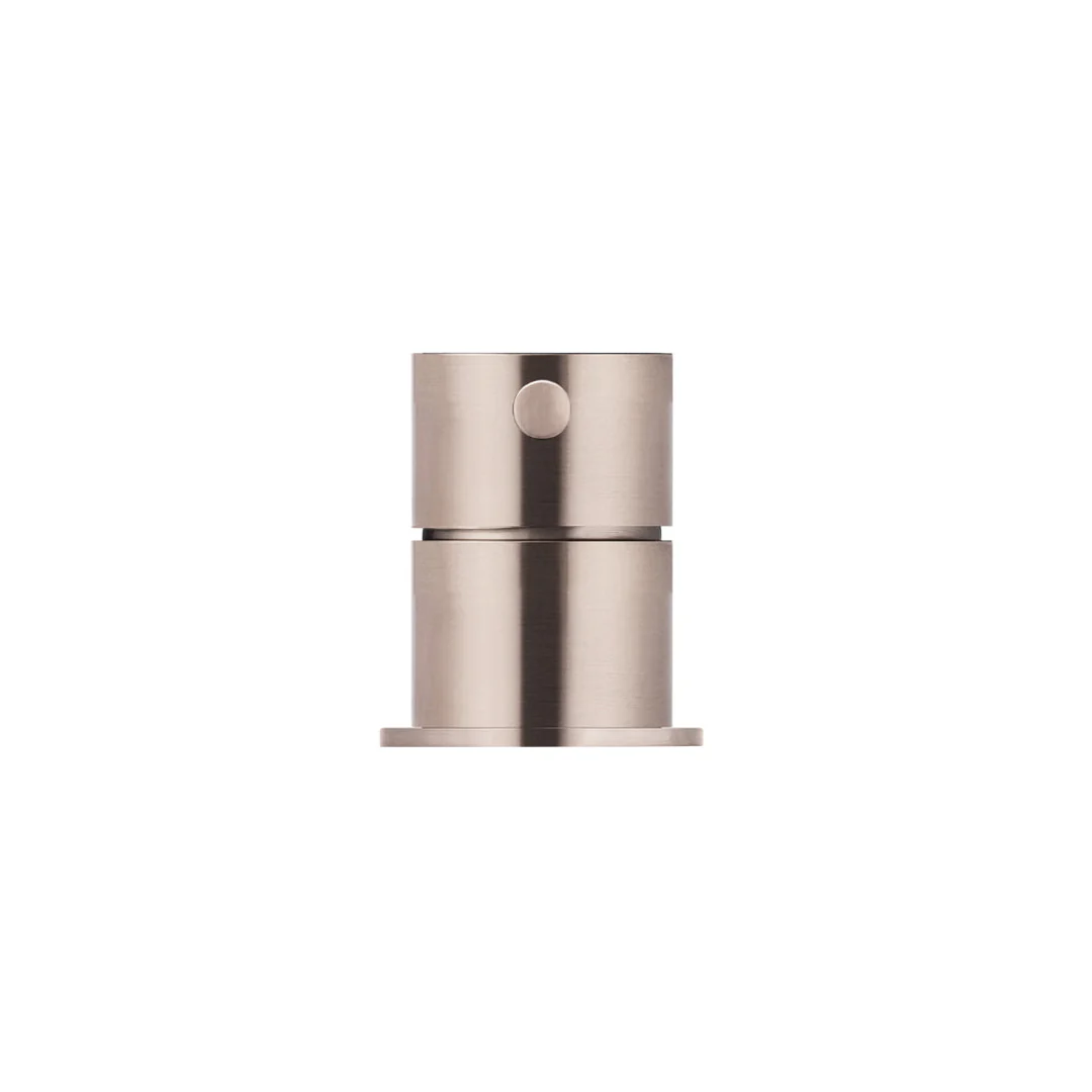 Meir Round Deck Mounted Mixer Champagne - Image 2