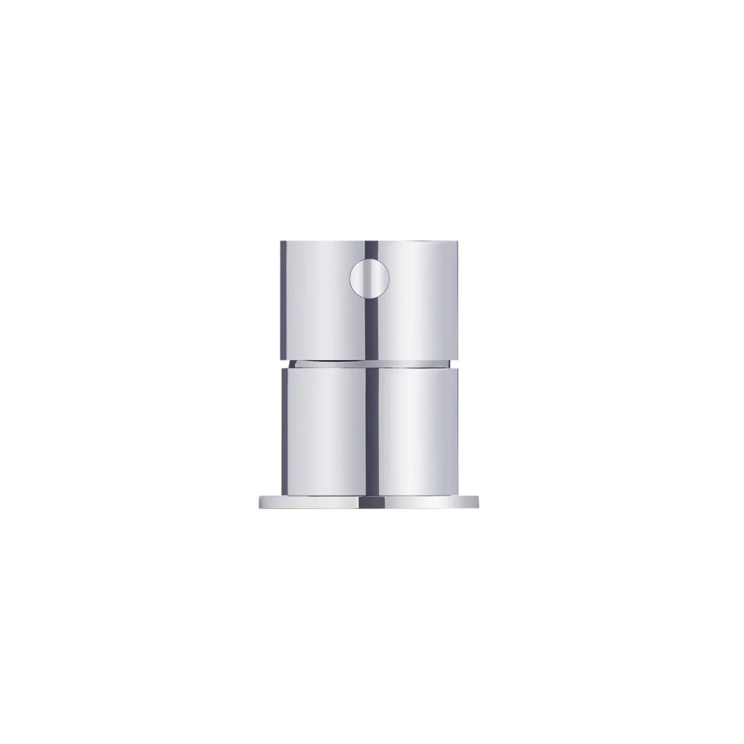 Meir Round Deck Mounted Mixer Polished Chrome - Image 2