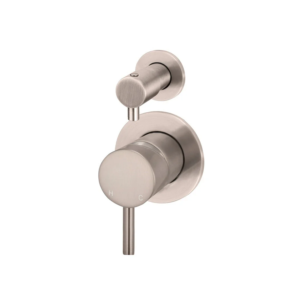 Meir Round Diverter Mixer Finish Kit Champagne - Image 2