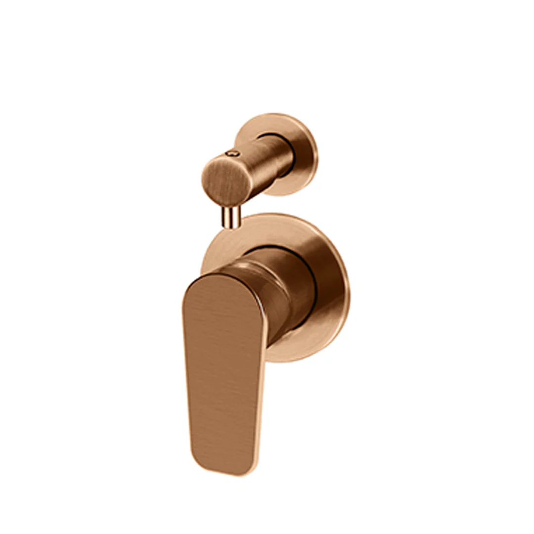 Meir Round Diverter Mixer Paddle Handle Finish Kit Lustre Bronze