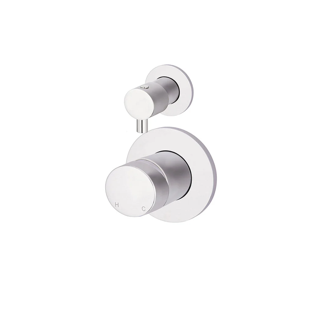 Meir Round Diverter Mixer Pinless Handle Finish Kit Polished Chrome - Image 3