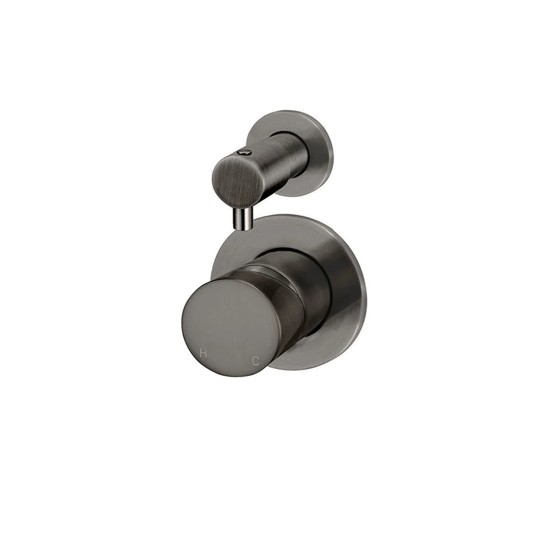 Meir Round Diverter Mixer Pinless Handle Finish Kit Shadow - Image 3