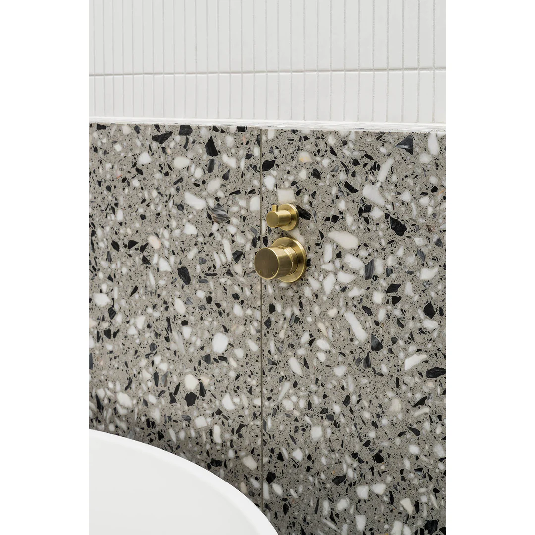 Meir Round Diverter Mixer Pinless Handle Finish Kit Tiger Bronze - Image 4