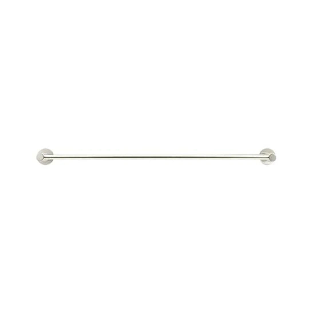 Meir Round Double Towel Rail 600mm Brushed Nickel - Image 3