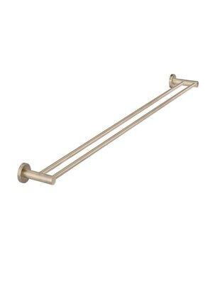 Meir Round Double Towel Rail 900Mm Champagne - Image 5